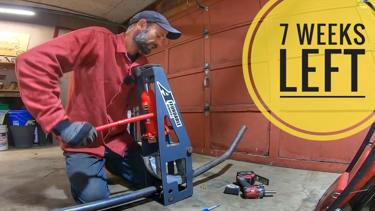 Willys Jeep Hot Rod - Roll cage mount fabrication. 