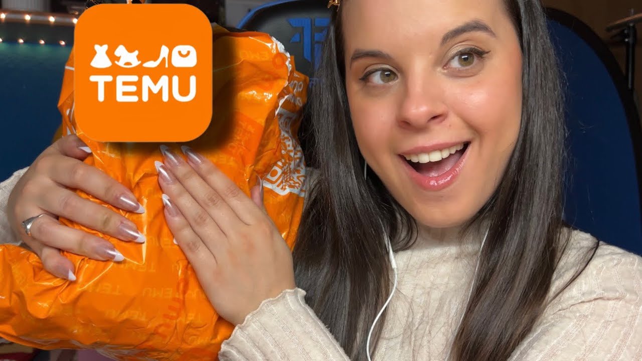 ASMR Súper Haul TEMU ~ belleza y cositas para el hogar ♡