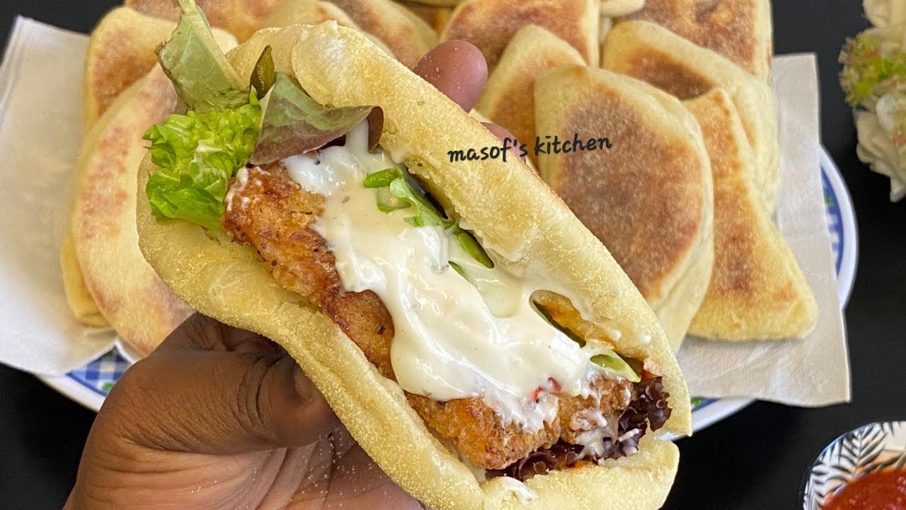 Let’s Make A Spicy Fish Burger// Homemade Cod Fish Burger//@Masof's Kitchen