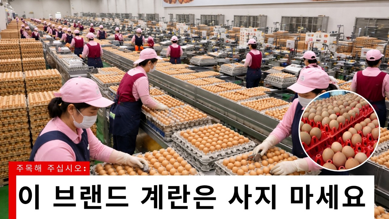 이 브랜드 계란은 사지 마세요 (숨겨진 진실)