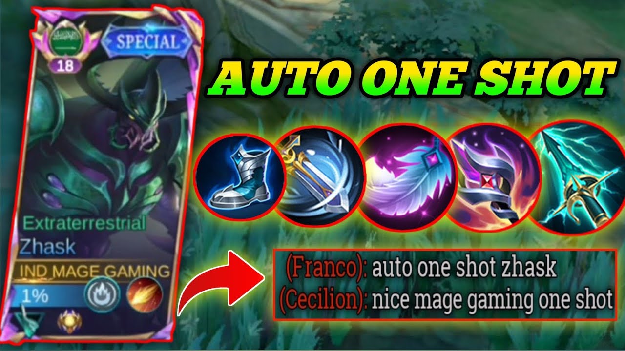 🙏🏻MONTON THANKS FOR NEW ZHASK ONE SHOT BUFFED BUILD 🙏🏻!! ZHASK NEW BEST BUILD 2025