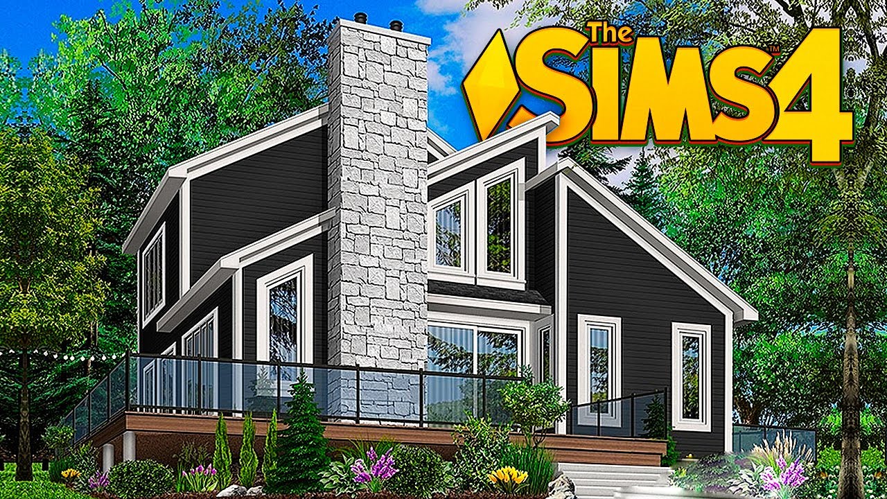 Я ПОСТРОИЛА СОВРЕМЕННЫЙ ДОМИК В ВИЛЛОУ КРИК В СИМС 4 - The Sims 4 (2022)