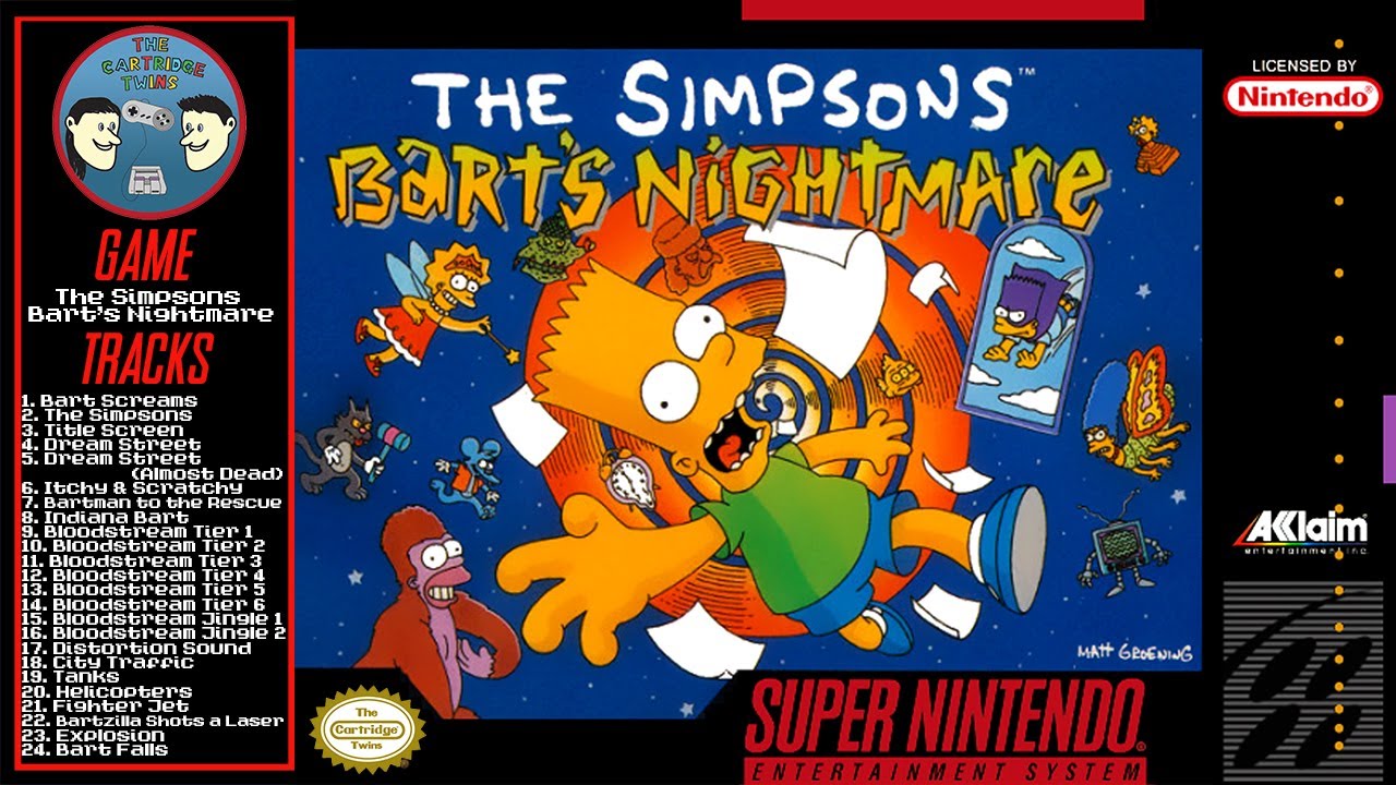 The Simpsons Bart's Nightmare - Full SNES OST