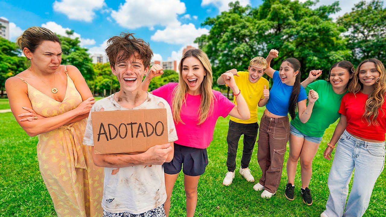 Mãe Esse É Meu Novo Filho! *Adotei Melhor Amigo Da Aninha?*