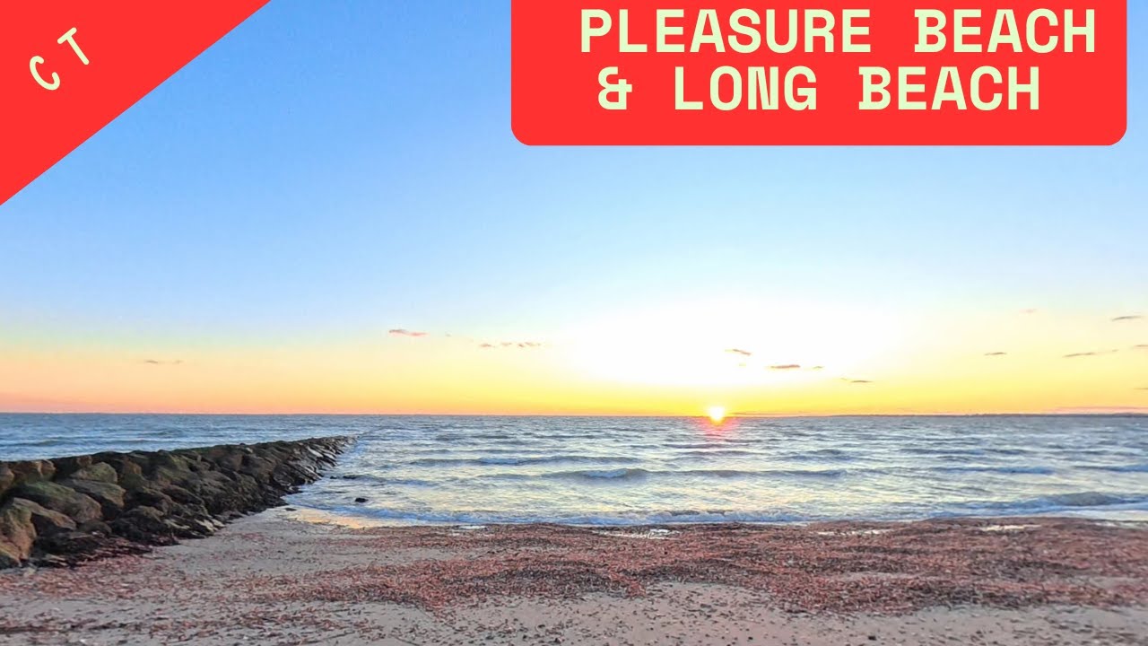 Sunset at Pleasure Beach! | Relaxing Nature walk ASMR