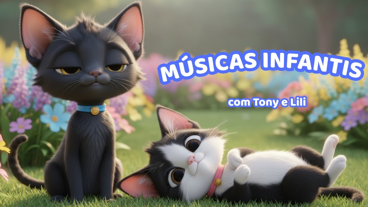 Musicas infantis com Tony e Lili 💛🐱