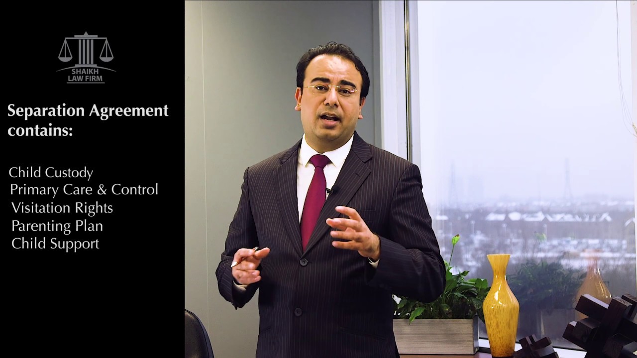 What is a Separation Agreement Part 1