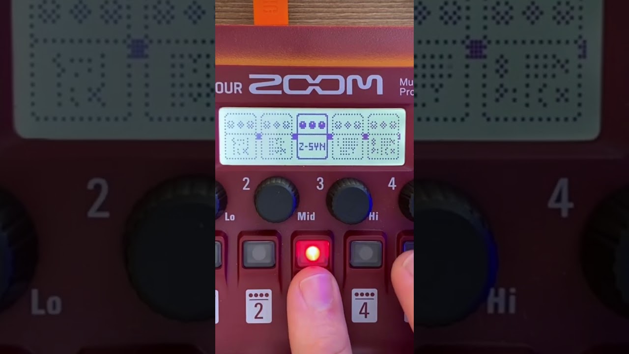 5 Synths e Octavers da Zoom B1 Four