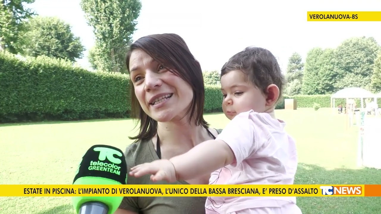 Estate in piscina: l’impianto di Verolanuova, l’unico della bassa bresciana, è preso d’assalto