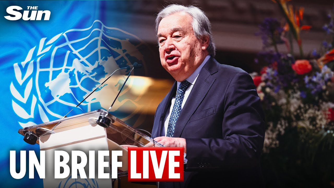 LIVE: UN Secretary-General Ant&oacute;nio Guterres unveils 2026 global priorities