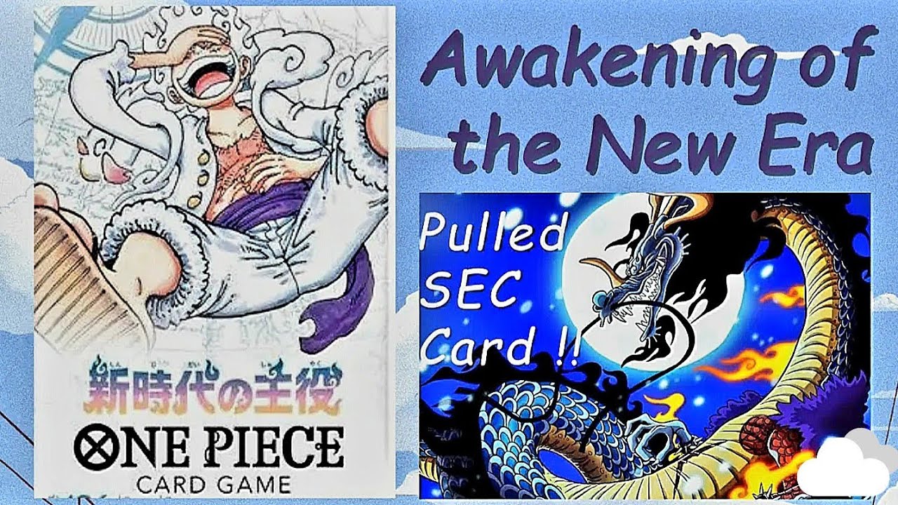 One Piece Awakening Of The New Era - Booster Box OP-05 Opening !