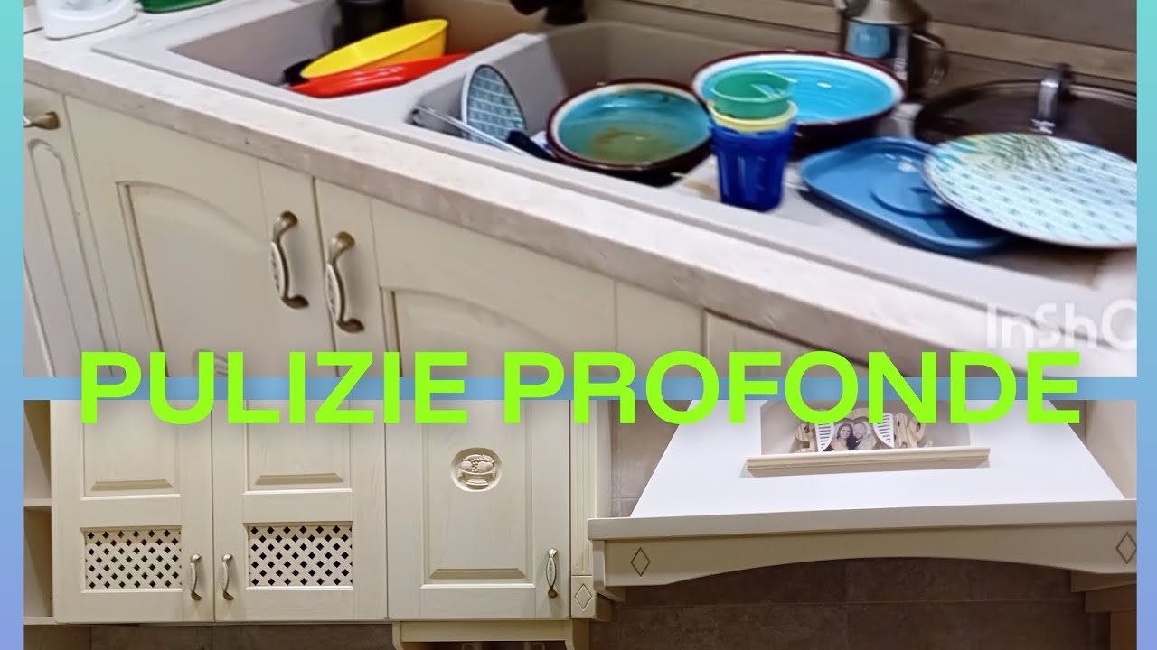 PULIZIE PROFONDE delle stoviglie e piano cottura✨️✨️#puliziemotivazionali #puliziedomestiche 