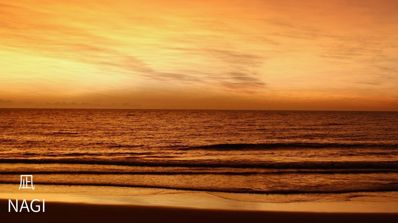 [BGM]1-Hour Ocean Sunset BGM for Relaxation & Meditation 🌇🌊|凪 NAGI