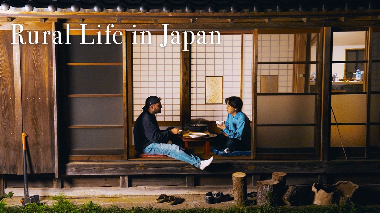 How My Night Routine Looks in the Japanese Countryside — Cozy Stew by the Fire