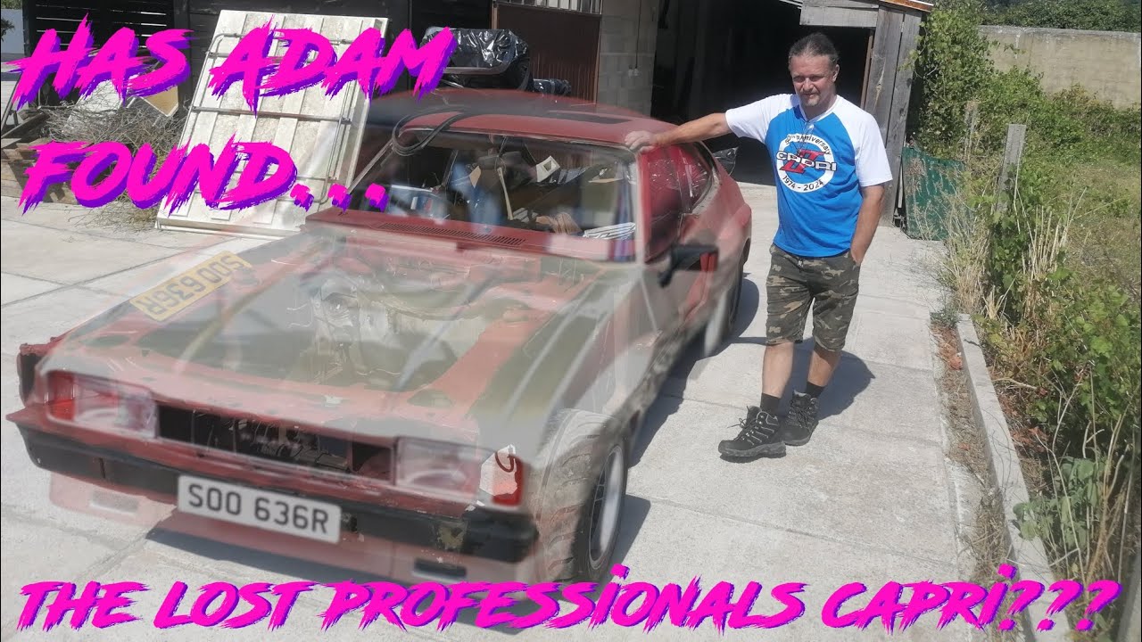 Has Adam just found the missing Professionals Capri & also the first X-pack Capri ever made???