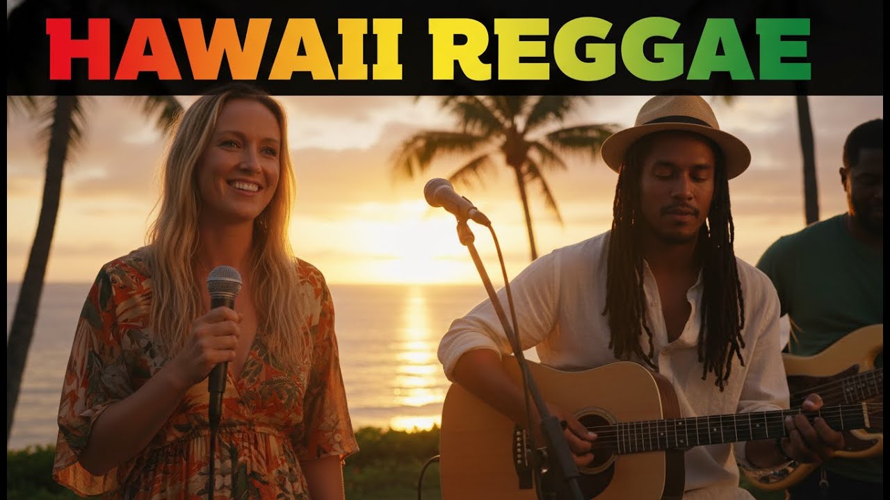 Tropical Reggae Soft Vibes 🌊 Smooth Background