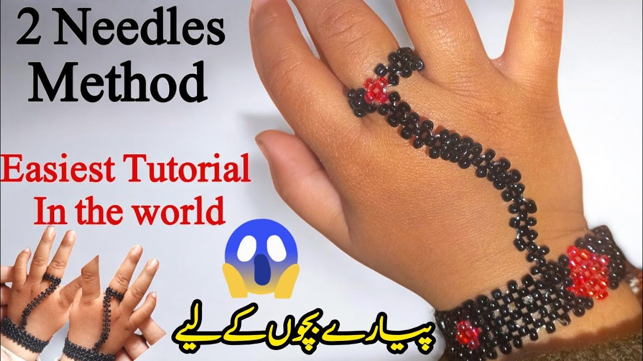 Amazing 😍 handcuff for little babies || Easy steps anyone can make it ❤️❤️
