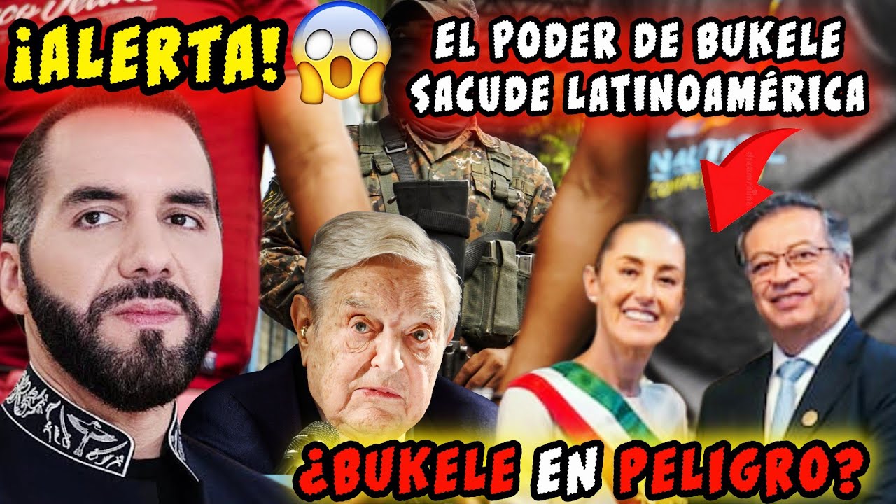 ¡BUKELE EN LA MIRA! 😱 Su poder incomoda a gobiernos y ONGs
