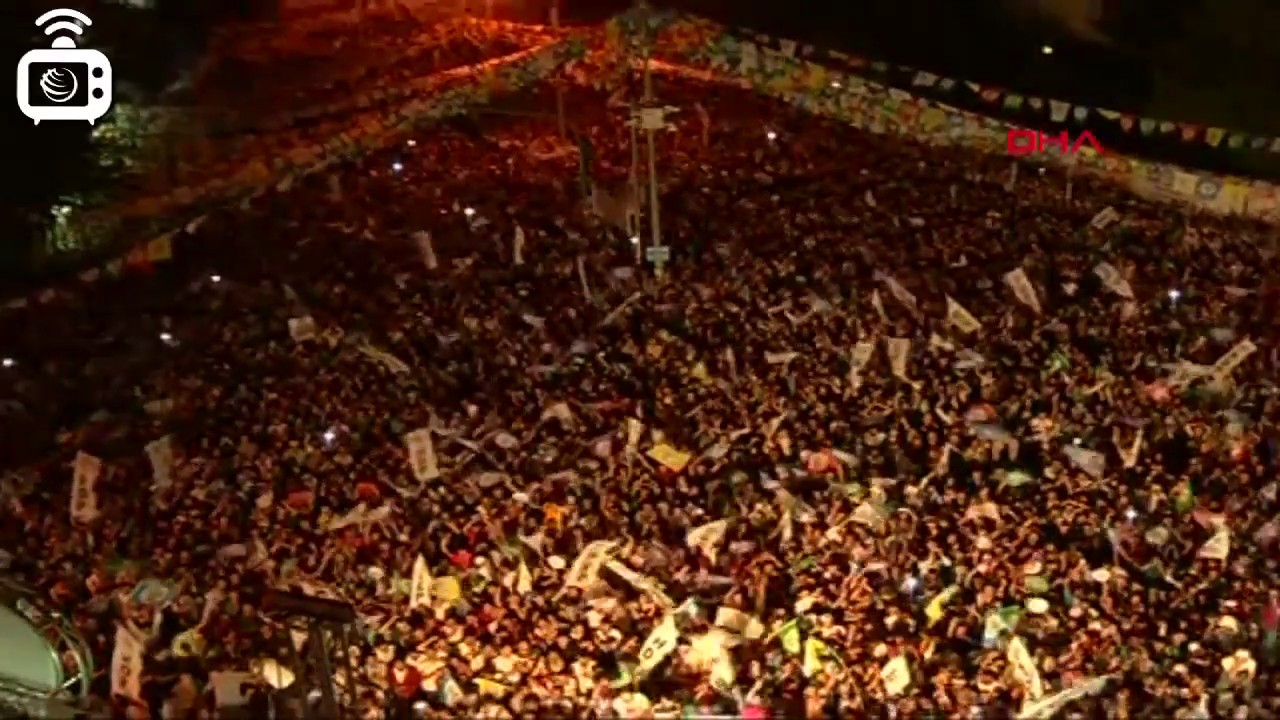 Pervin Buldan Diyarbakır mitinginde konuştu: AKP hükümetine 24 Haziran'da veda edeceğiz