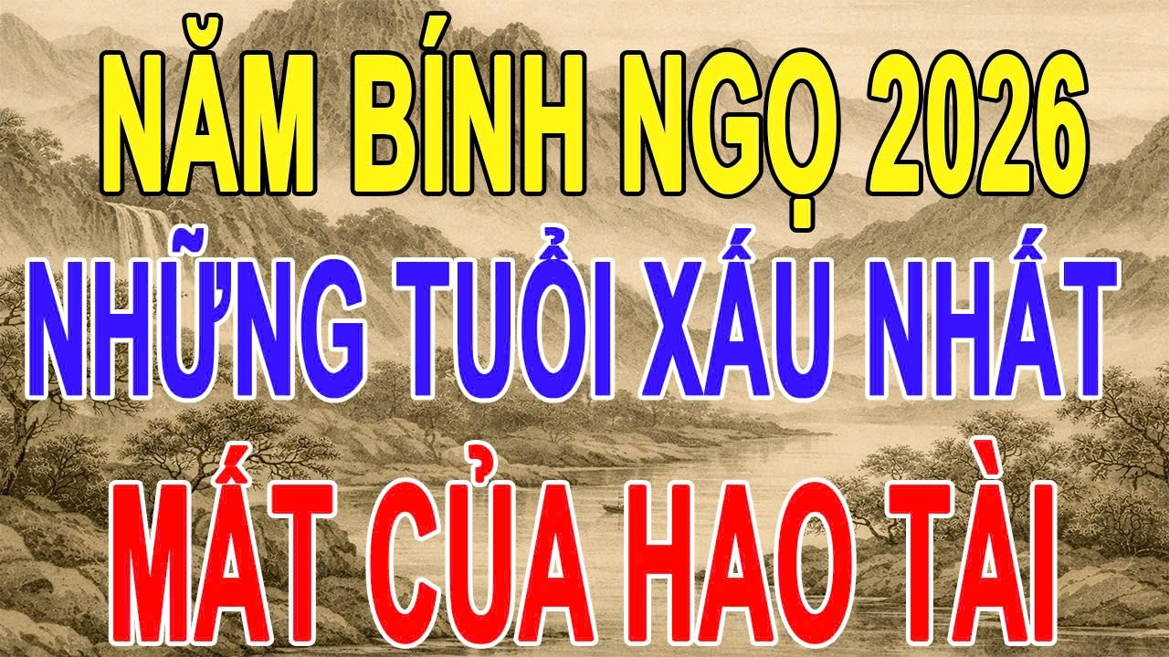 Bính Ngọ 2026: Những Tuổi Xấu Nhất Phải Cẩn Trọng Kẻo Hạn Ập Đến Bất Ngờ
