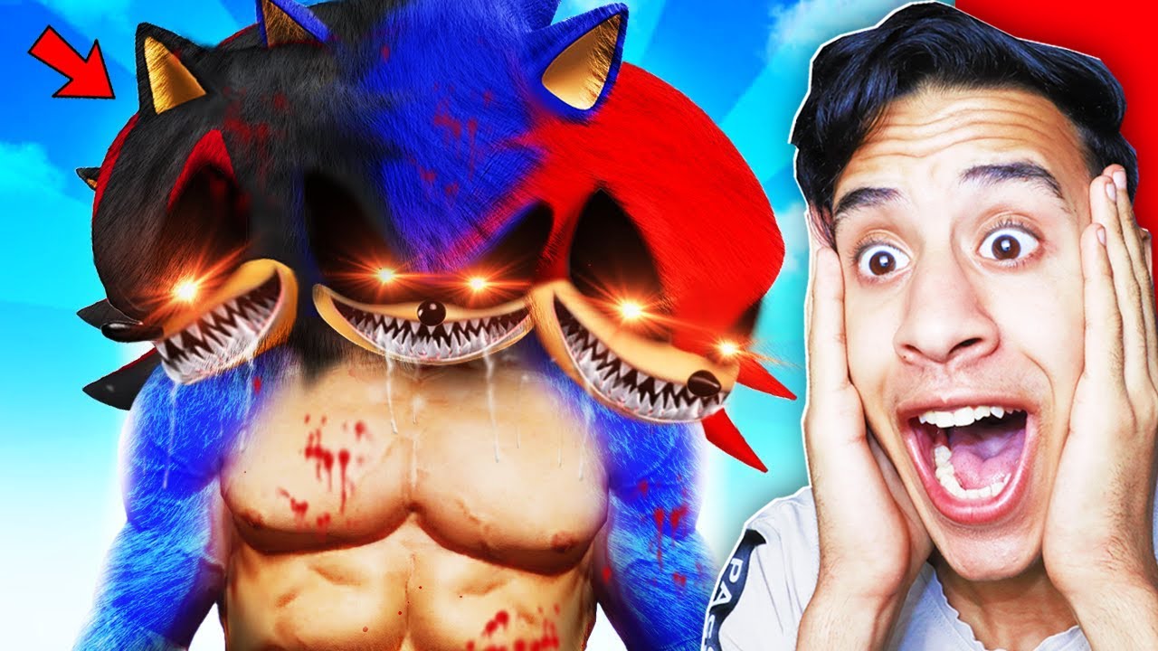 صنعت اقوي نسخة من SONIC.EXE الفضائية الرأس العملاقة.. 😳 | Garry's Mod