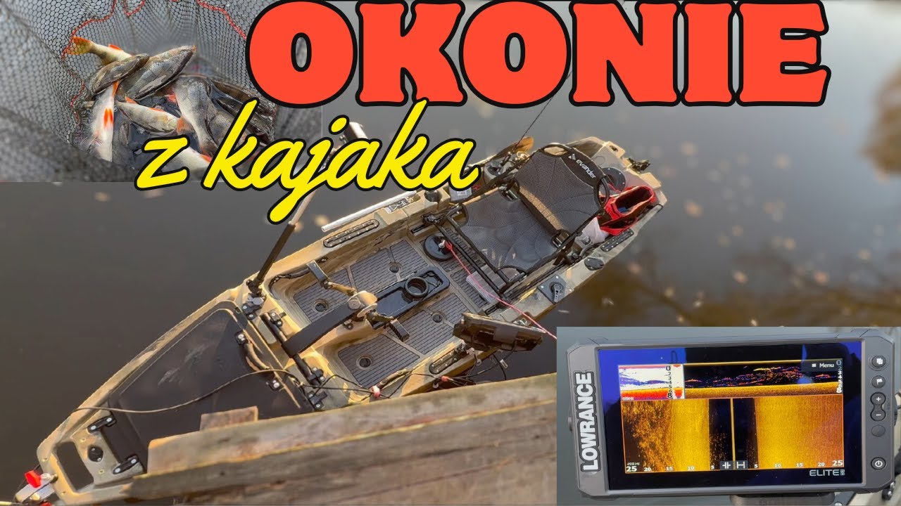 Обзор модульного каяка #perch #lowrance elite FS9 fishfinder