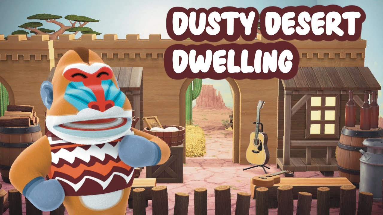 ACNH - Dusty Desert Dwelling - Boone's Vacation Home