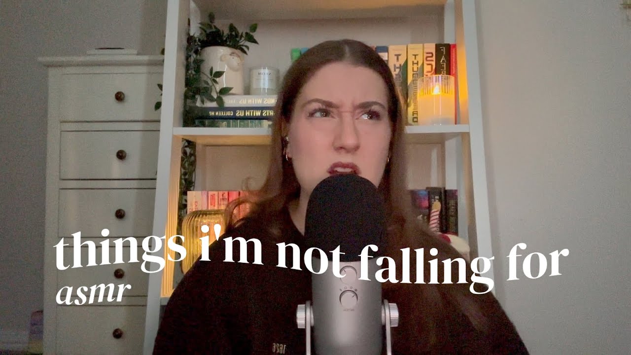 asmr | propaganda I’m not falling for (close-up ramble)
