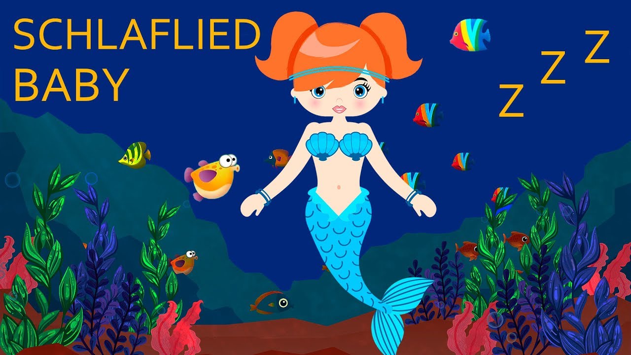 🎵❤️ Schlaflieder für Kinder und Meerjungfrau Animation: Baby Schlaflieder