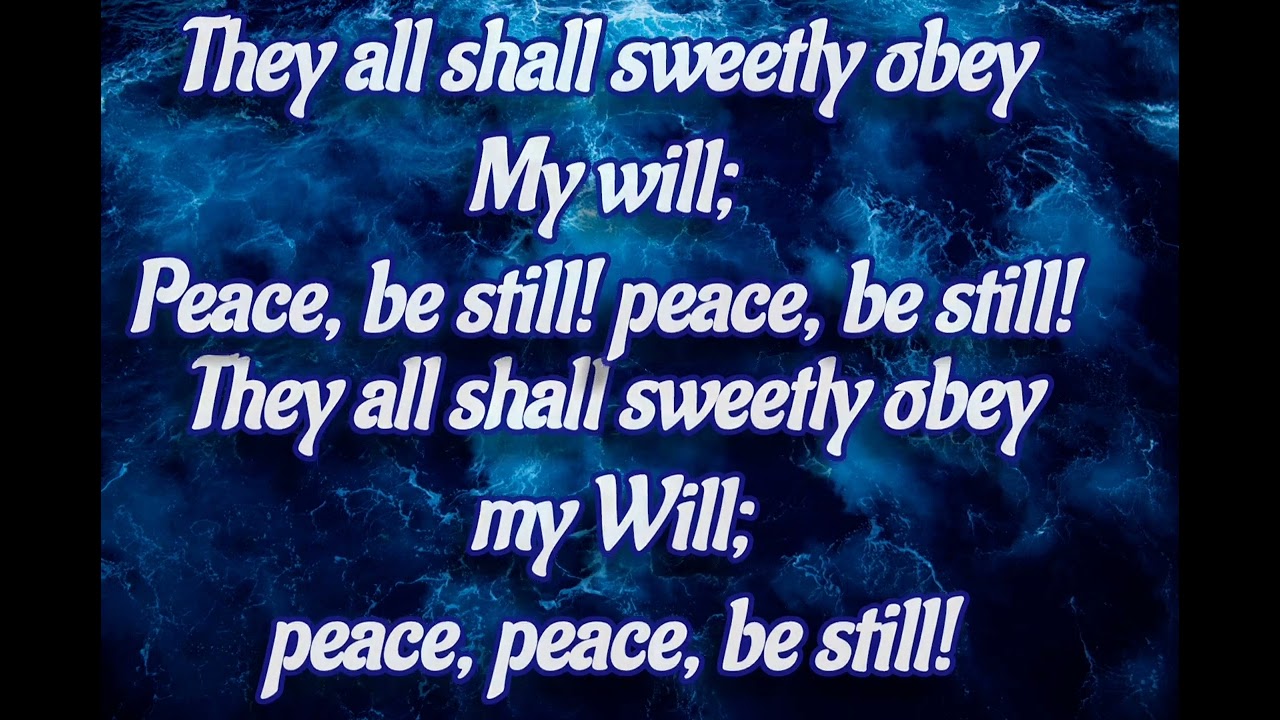 Master The Tempest Is Raging ( Lyrics) SDA hymn 677. 🎹🎻🎻