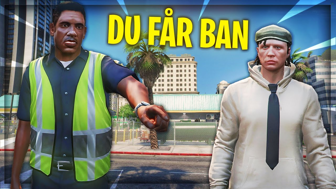 Jeg blev n&aelig;sten BANNED -  DANSK GTA 5 RP FIVEM
