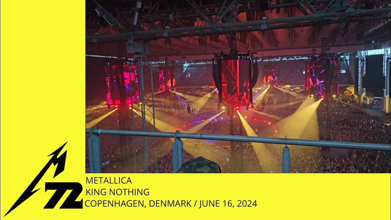 Metallica - King Nothing (Live Copenhagen, Denmark 16.06.2024) [4K]