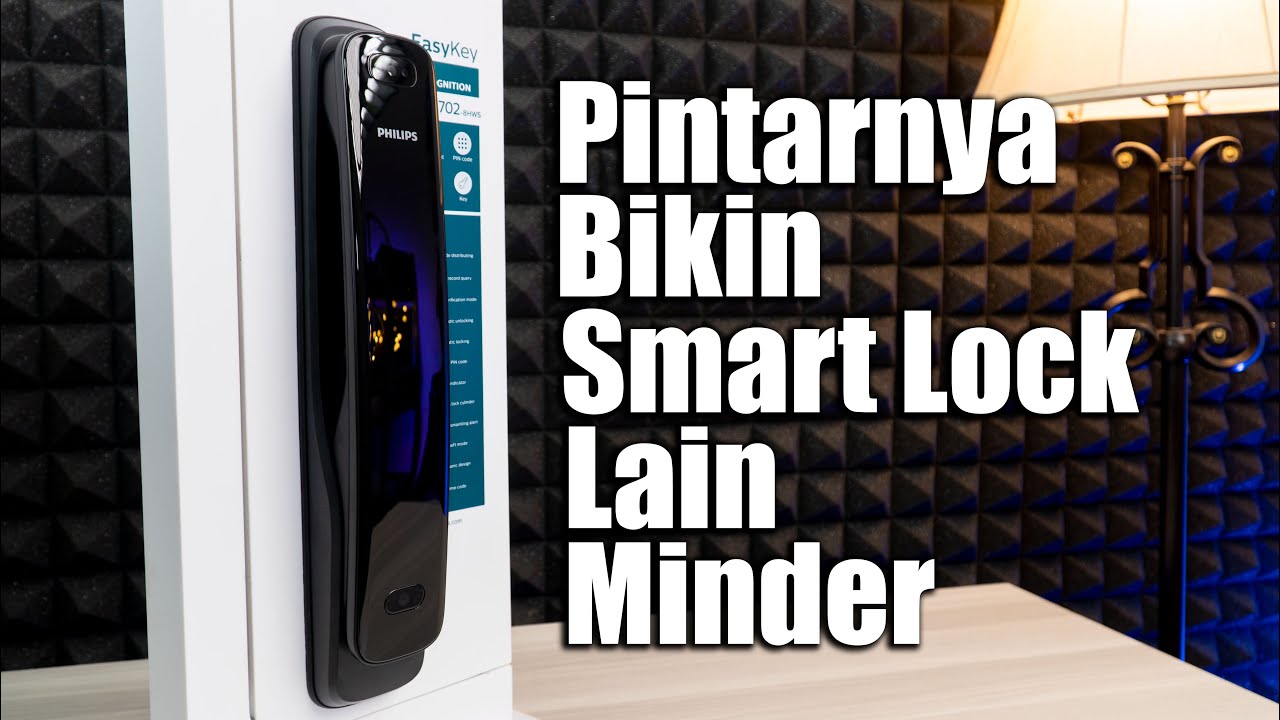 Smart Lock Philips PALING CANGGIH | EasyKey DDL702-8HWS