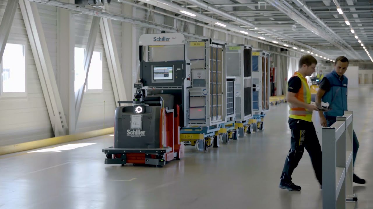Autonomous Indoor Tugger Train | Innovation | AMR | SCIO Automation