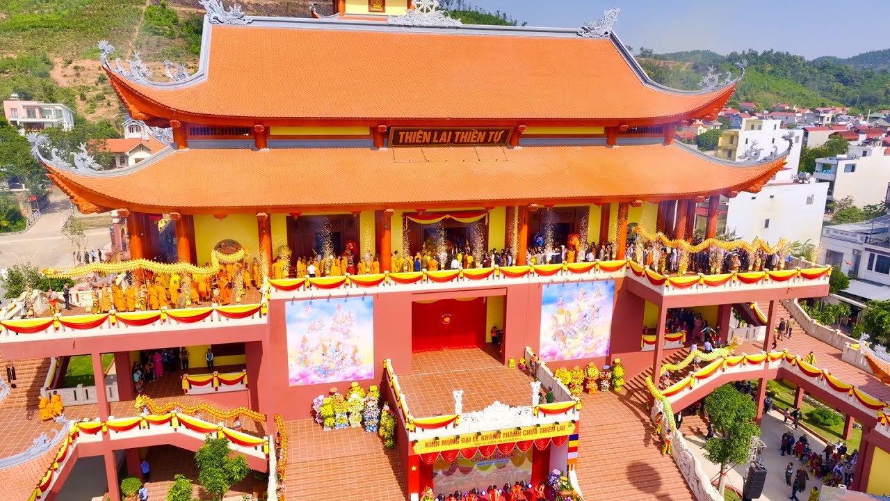 Những khoảnh khắc ấn tượng trong Đại lễ Khánh thành chùa Thiên Lai - Bắc Ninh