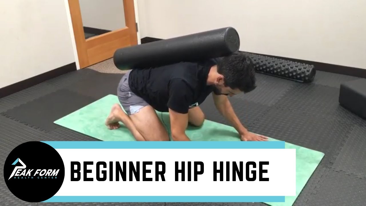 Beginner Hip Hinge Exercise for Proper Lifting Mechanics- San Diego Chiropractor