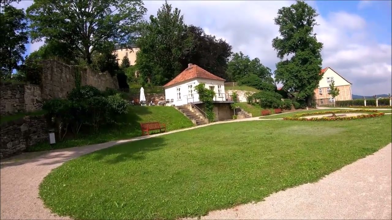 Barocke Gärten/Aussichtspavillion Luisenburg /Blankenburg
