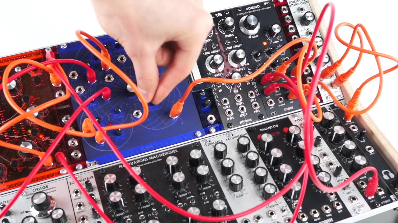 Domino protoype version - eurorack module from eowave
