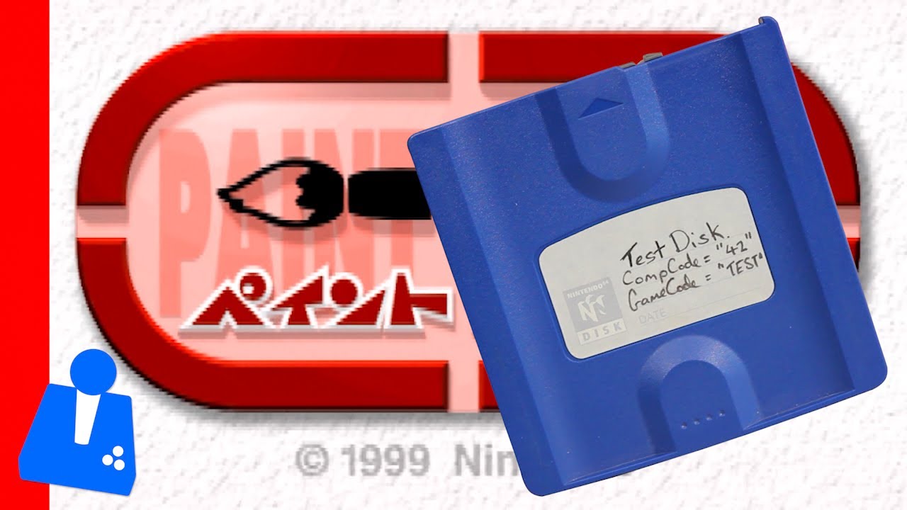 N64 DD Blue Disk Found | Mario Artist: Paint Studio Prototype