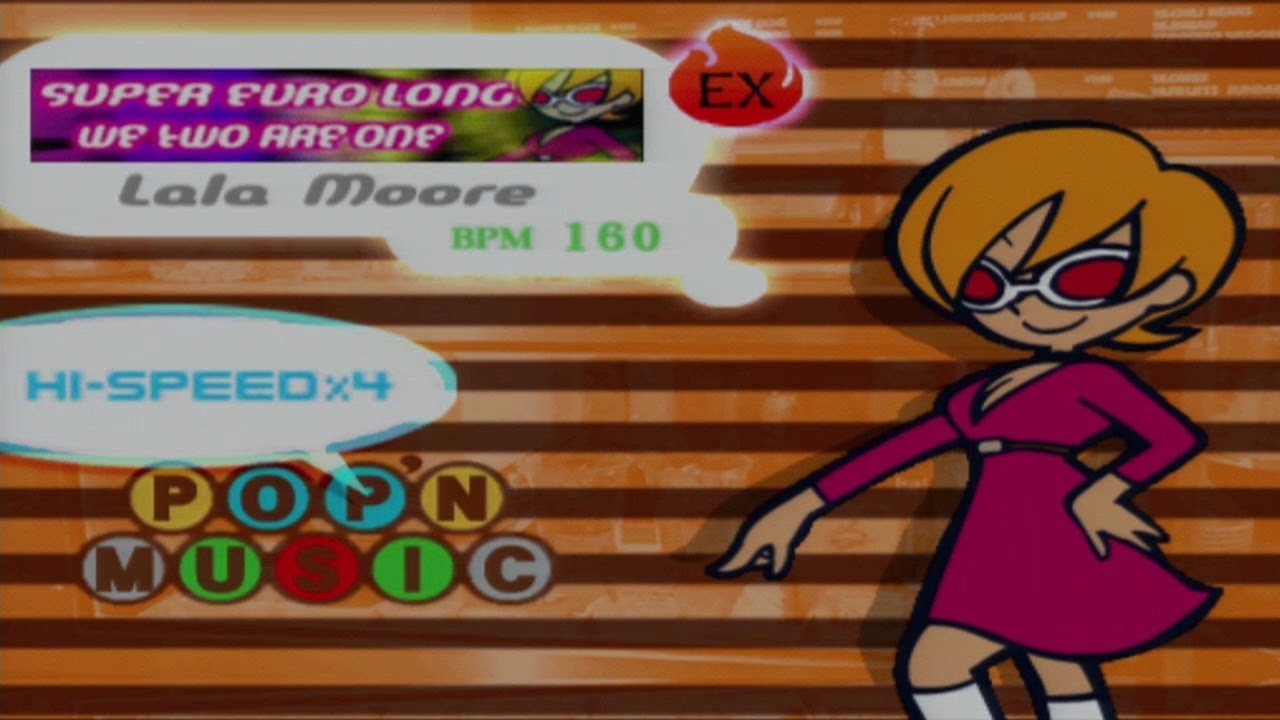 [POP'N MUSIC CS9] スーパーユーロLONG - WE TWO ARE ONE (EX)