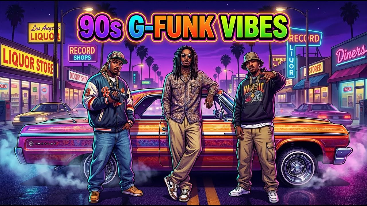 90s Hip Hop Live Radio | West Coast G-Funk All Night