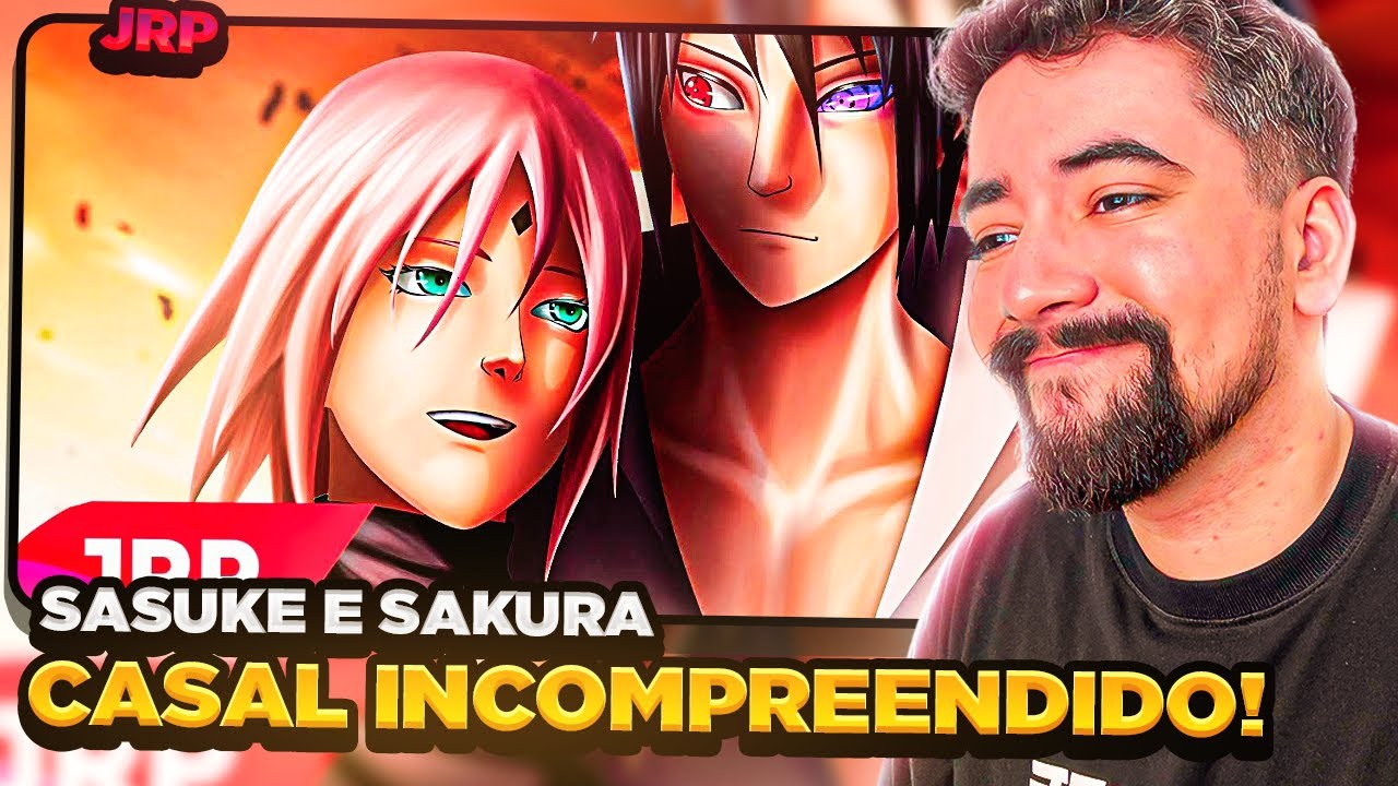 Mundo sem cor | Sasuke e Sakura ❤️ | JRP ft. @Fanit | REACT DE NERD