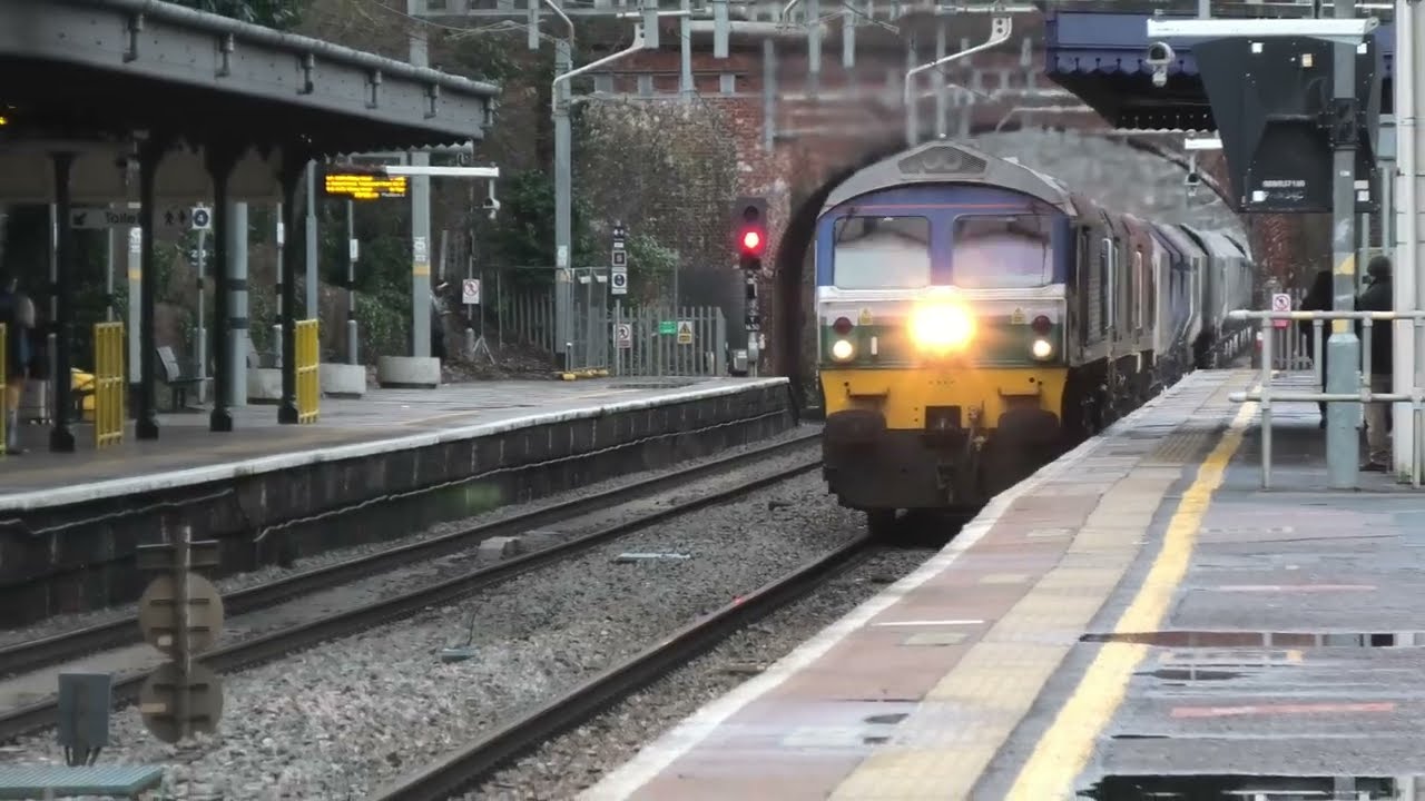Trains at Twyford 31/01/25