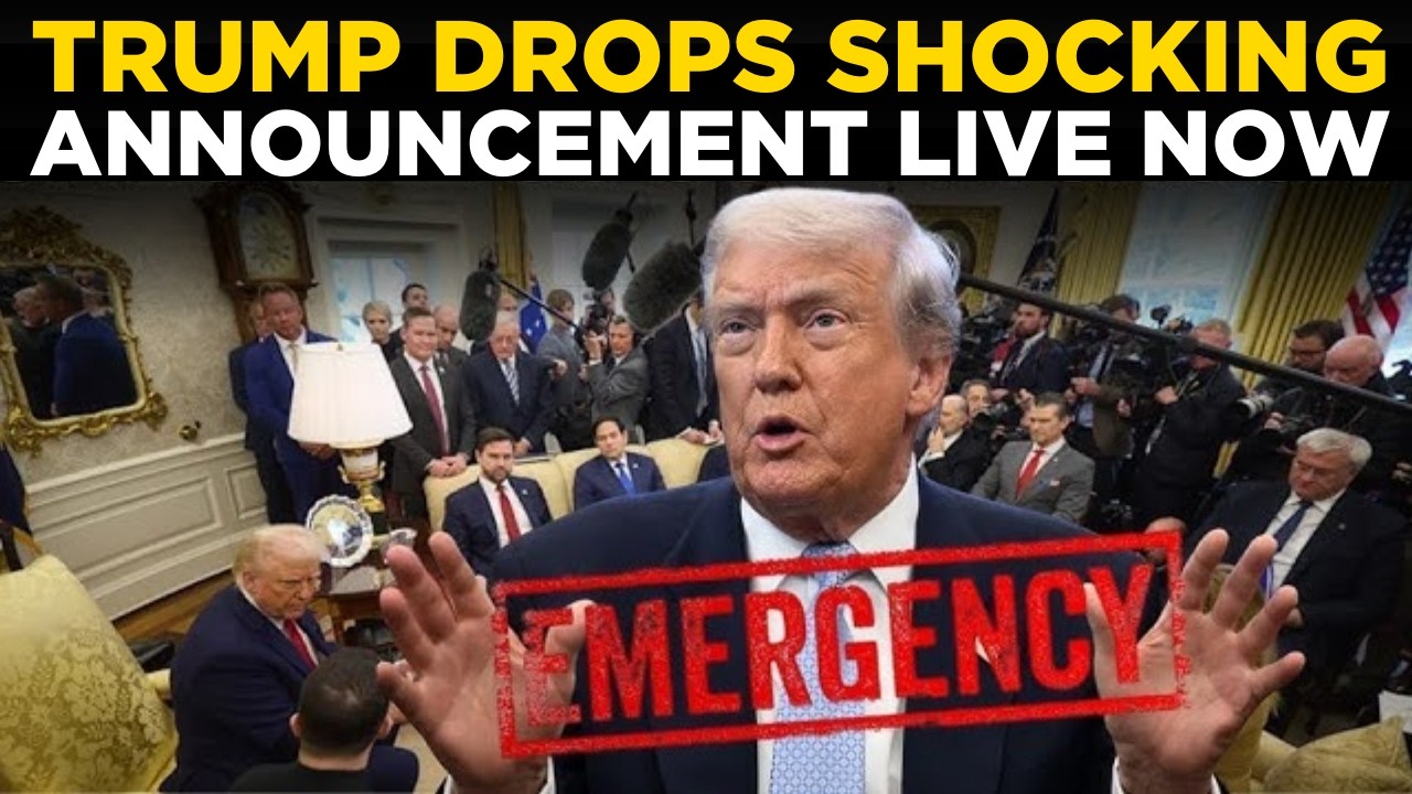 Trump LIVE | Trump Makes STUNNING Announcement in All-Important Press Conference | US News LIVE