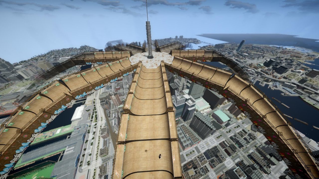 GTA IV EFLC Rotterdam Tower Spider Long Jumps