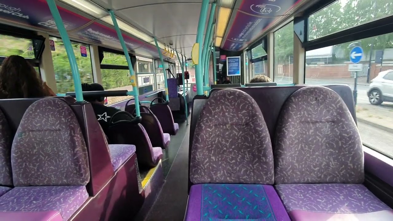 *Beast* First Sheffield Volvo B9TL Gemini 37454 (MX58 EAJ) Route X2