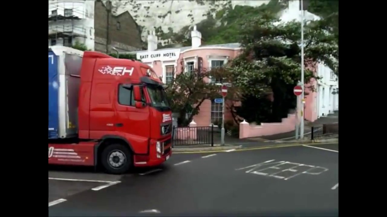 Átkelés komppal  Calais-Dover-Calais