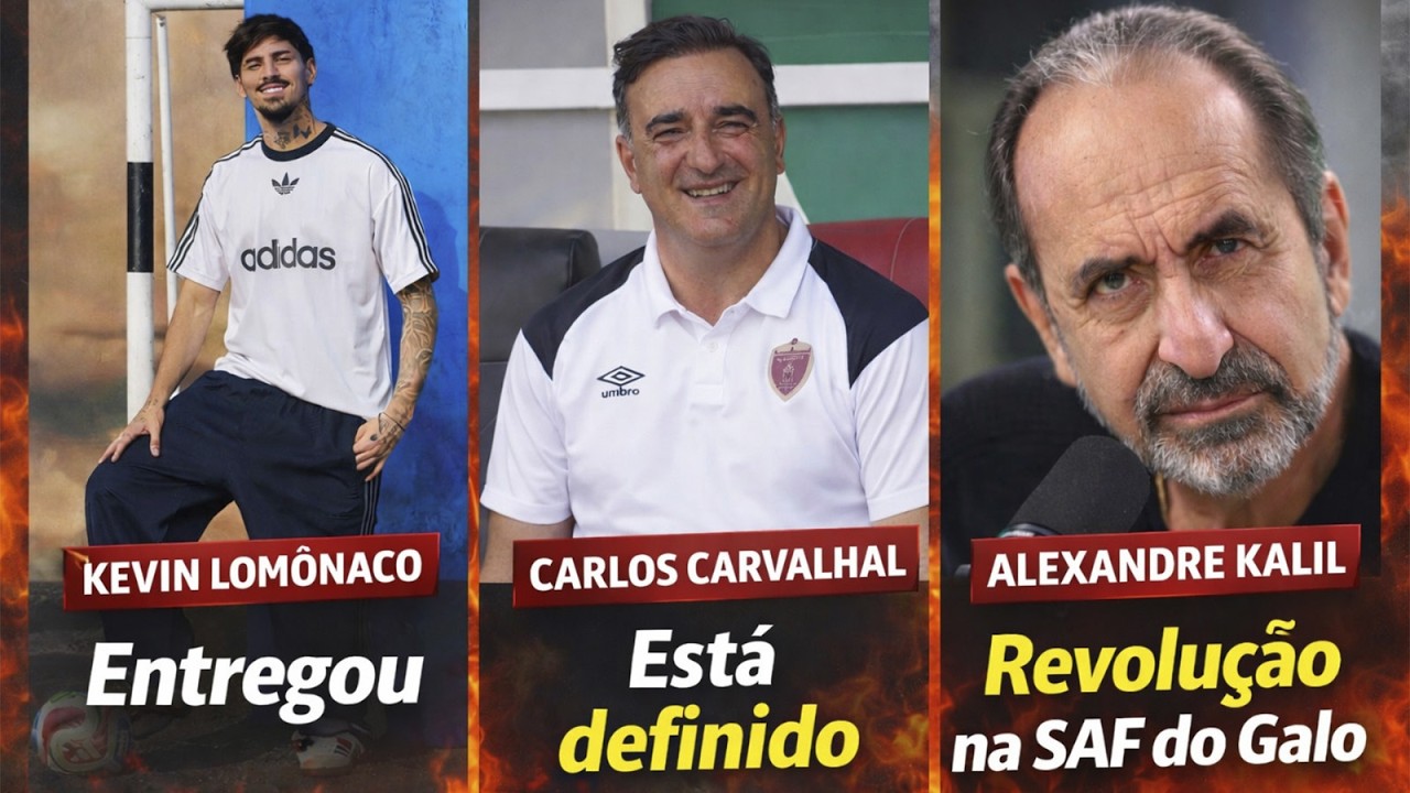 😮 ESTÁ DEFINIDO NO ATLÉTICO 🔥 REVOLUÇÃO NA SAF DO GALO ⚠️ ENTREGOU SOBRE LOMÓNACO #galo
