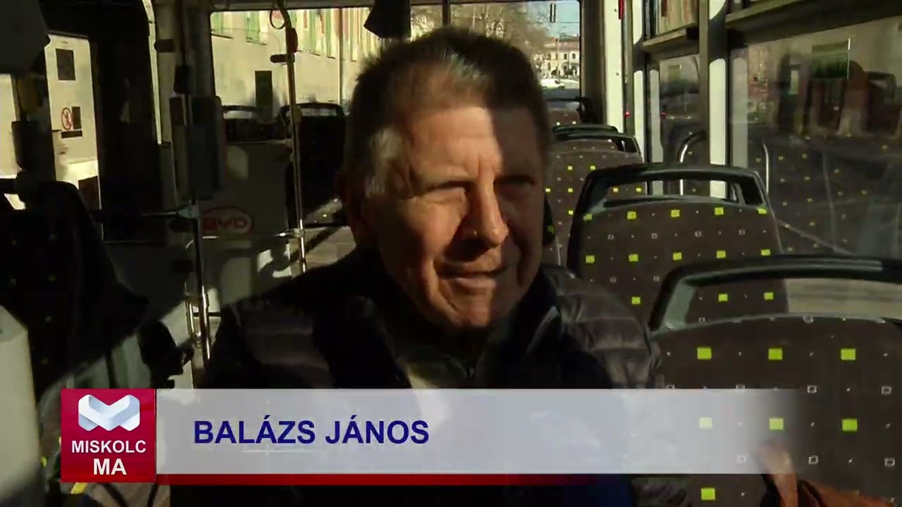 Miskolc Ma 2026. 03. 13.: Úton az elektromos buszok