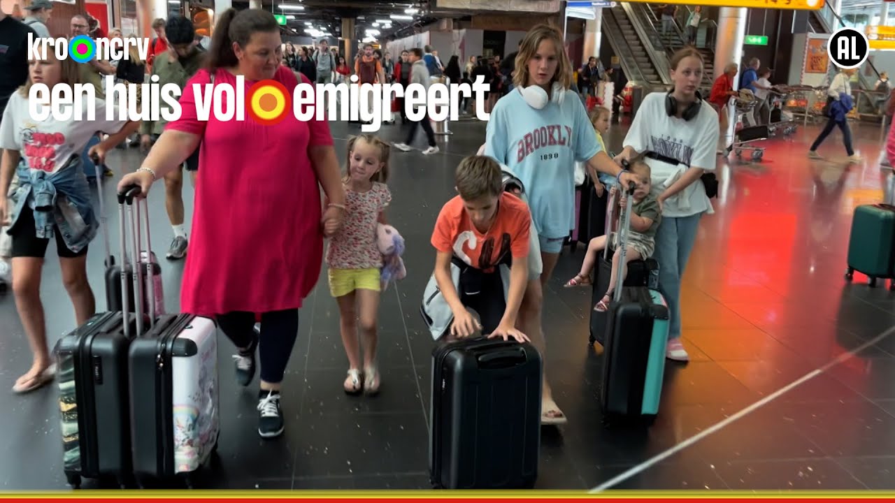 Het is zover: Janneke en de kinderen vertrekken ook naar Spanje | Een Huis Vol Emigreert | KRO-NCRV